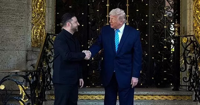 Trump Welcomes Zelensky to Mar-a-Lago, Says Putin Is Serious About Peace
