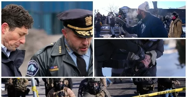 Chaos Erupts in Minneapolis After Border Patrol Shooting as Crowds Clash With Federal Agents