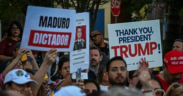 Winning: Washington Post Praises Trump Enforcing 'Justice in Venezuela'