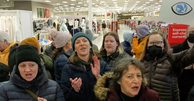 WATCH -- 'They're Facilitating This Invasion': Leftists Occupy Minnesota Target to Protest ICE Operations