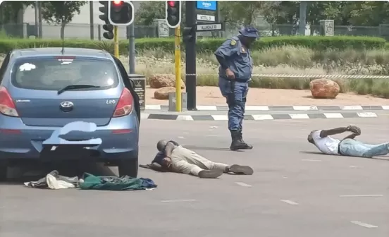 Robbery Suspect Killed As Police Gun Down Getaway Car In Midrand