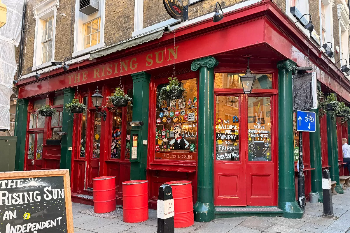 Pub of the week: Toast Award-winner The Rising Sun on Carter Lane