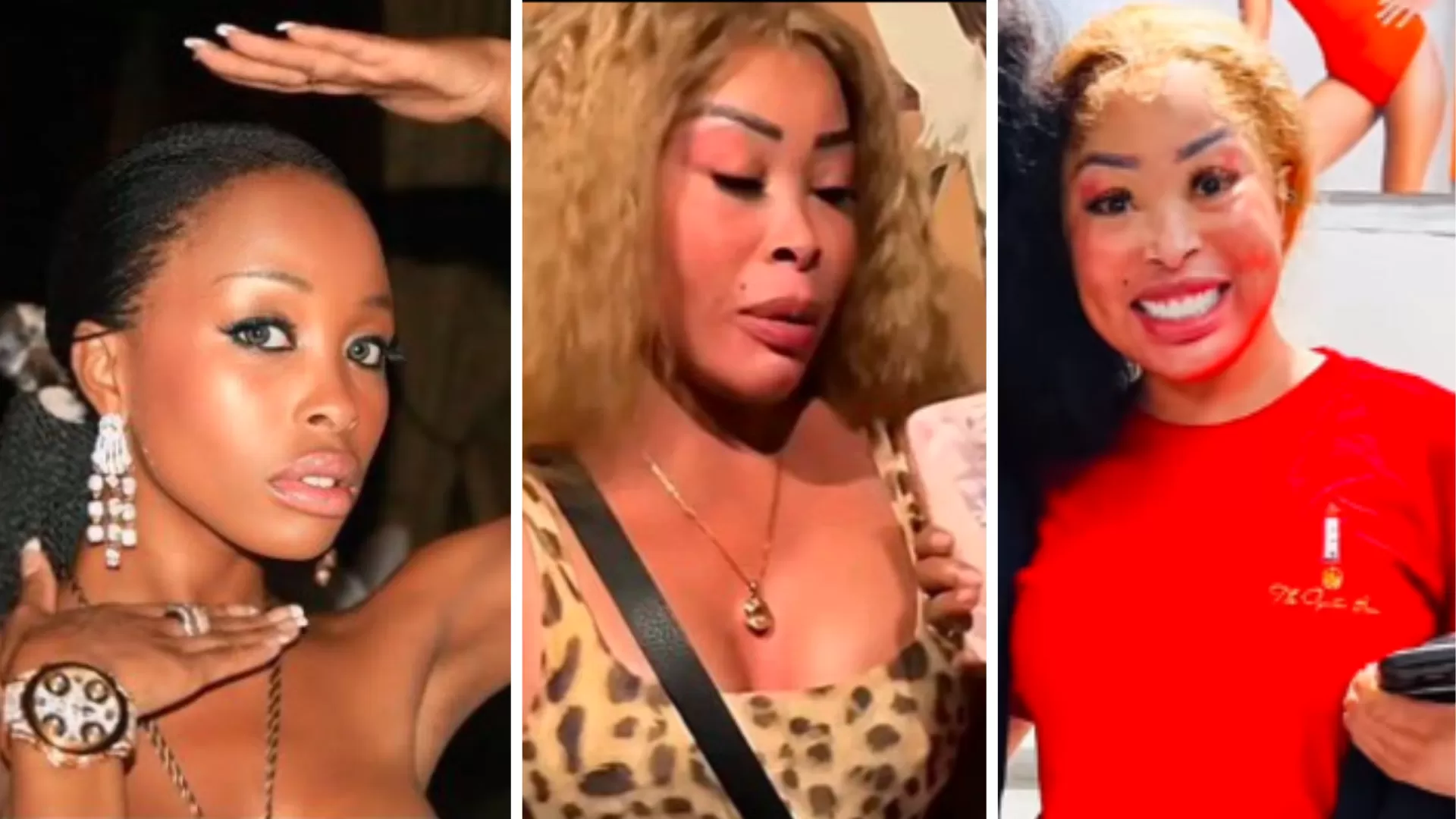 Khanyi Mbau’s “Painful” New Face Has Mzansi Gasping — What Did She Do?!