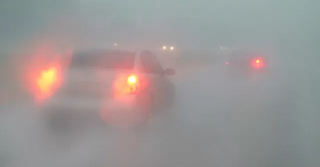 WATCH: Dense Fog Causes Massive Chain-Reaction Car Crash in California