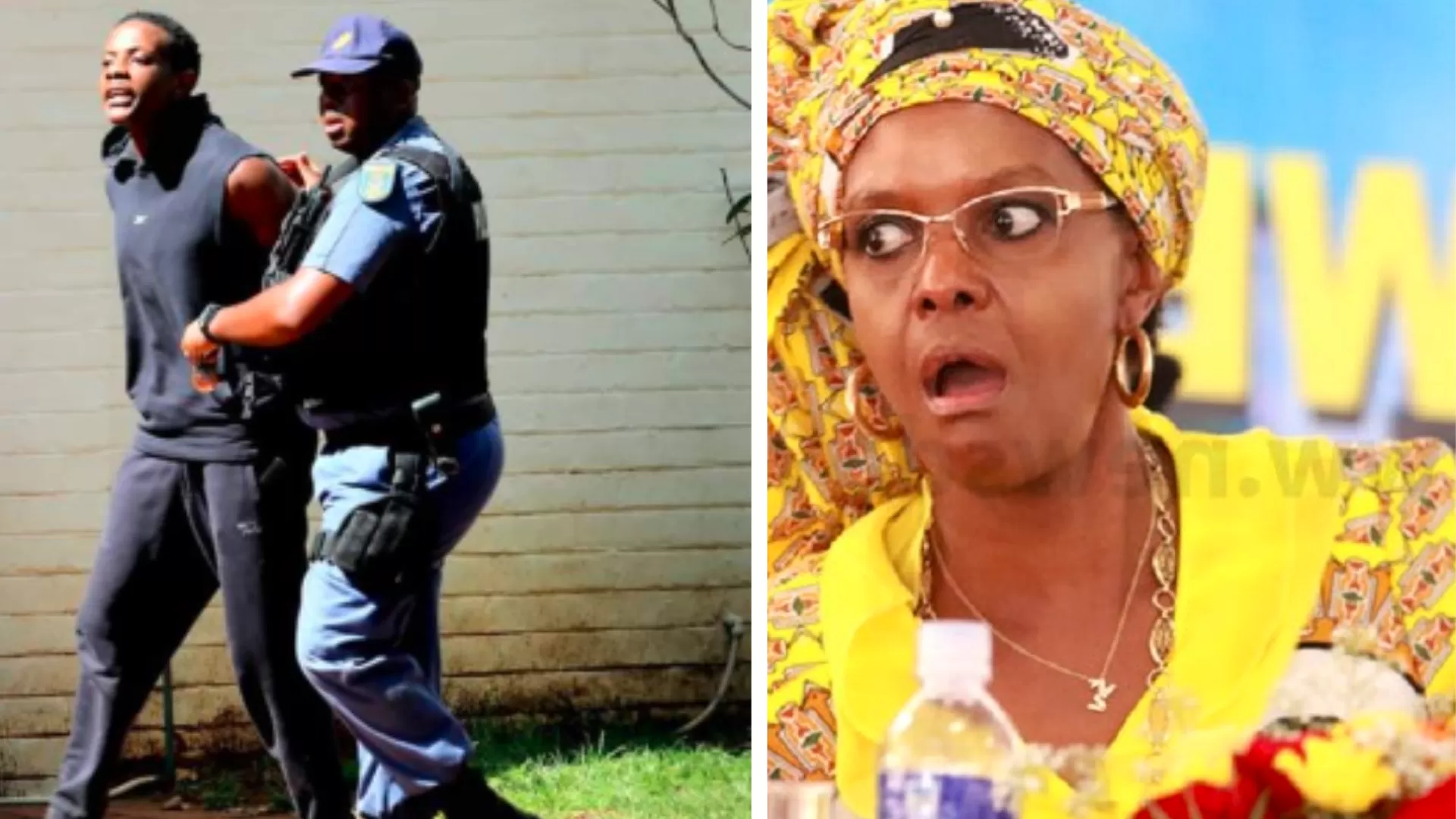 Mugabe Son Faints In Custody As Grace Mugabe Pushes For His Return To Zimbabwe