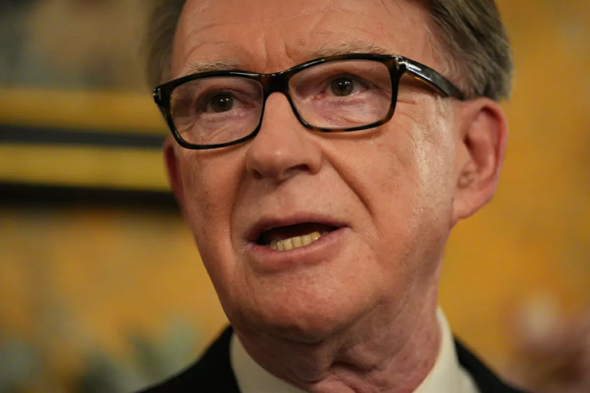 Police arrest Lord Mandelson