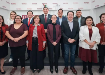 Claudia Sheinbaum hosts a meeting with Morena candidates and CATEM members: “We are living through relevant times.”