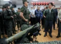 Taiwan leader boosts military morale ahead of annual war games