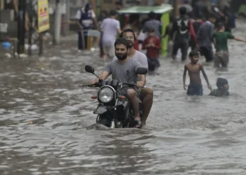 Pakistan’s Lahore’s record-breaking rainfall floods streets, kills 1