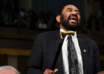 House Advances Censure of Democrat Rep. Al Green Over Unruly Behavior at Trump’s Speech