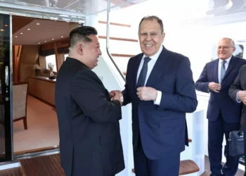 Russian foreign minister meets North Korea’s Kim Jong Un