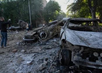 Kyiv endures heaviest aerial assault of war amid Russia’s barrage