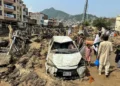 Pakistan floods kill over 300 as rescuers dig for bodies from landslides