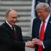 Trump, Putin Greet Each Other with Handshake in Alaska, Ride to Summit Together in ‘Beast’