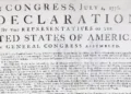 Exhibition to explore the making of America to feature rare Declaration of Independence