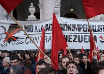 ‘Criminal Gringo’: Far-Left Protest Trump’s Toppling of Maduro in Madrid