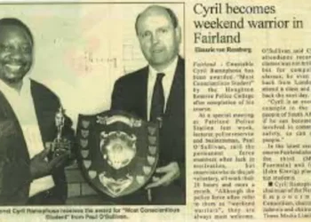 Paul O’Sullivan Tells Parliament He Trained Cyril Ramaphosa As A Police Reservist In 1997